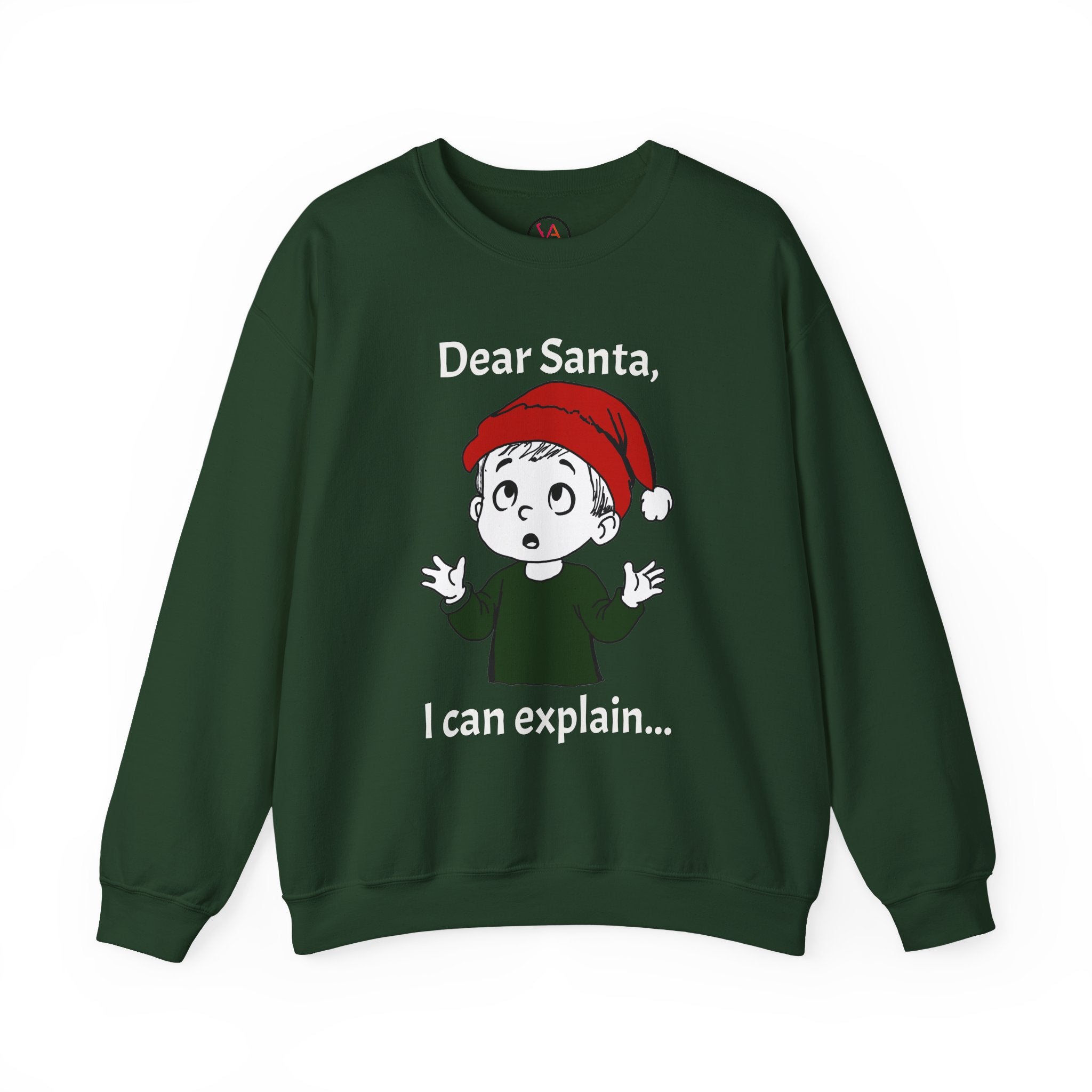 Innocent Until Christmas – Santa Letter Sweater