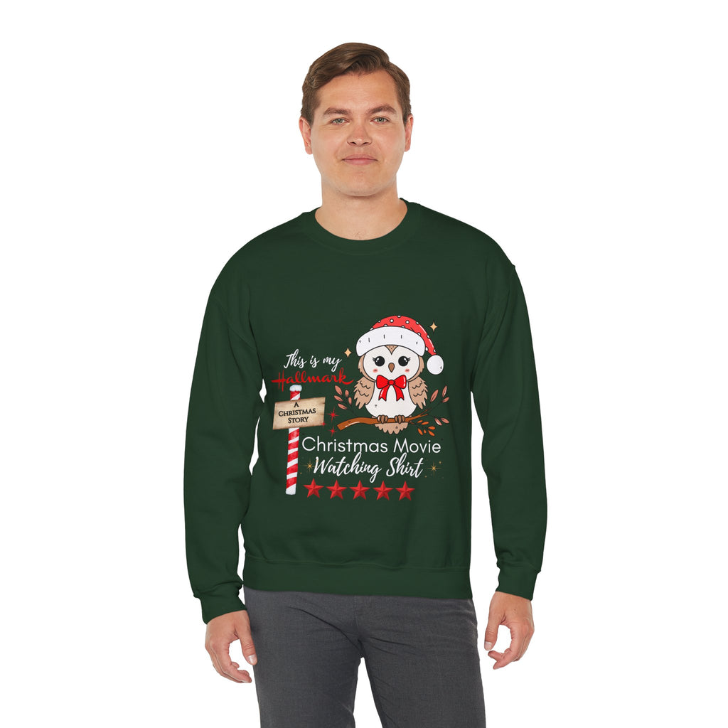 Christmas Movie Watching Unisex Sweatshirt