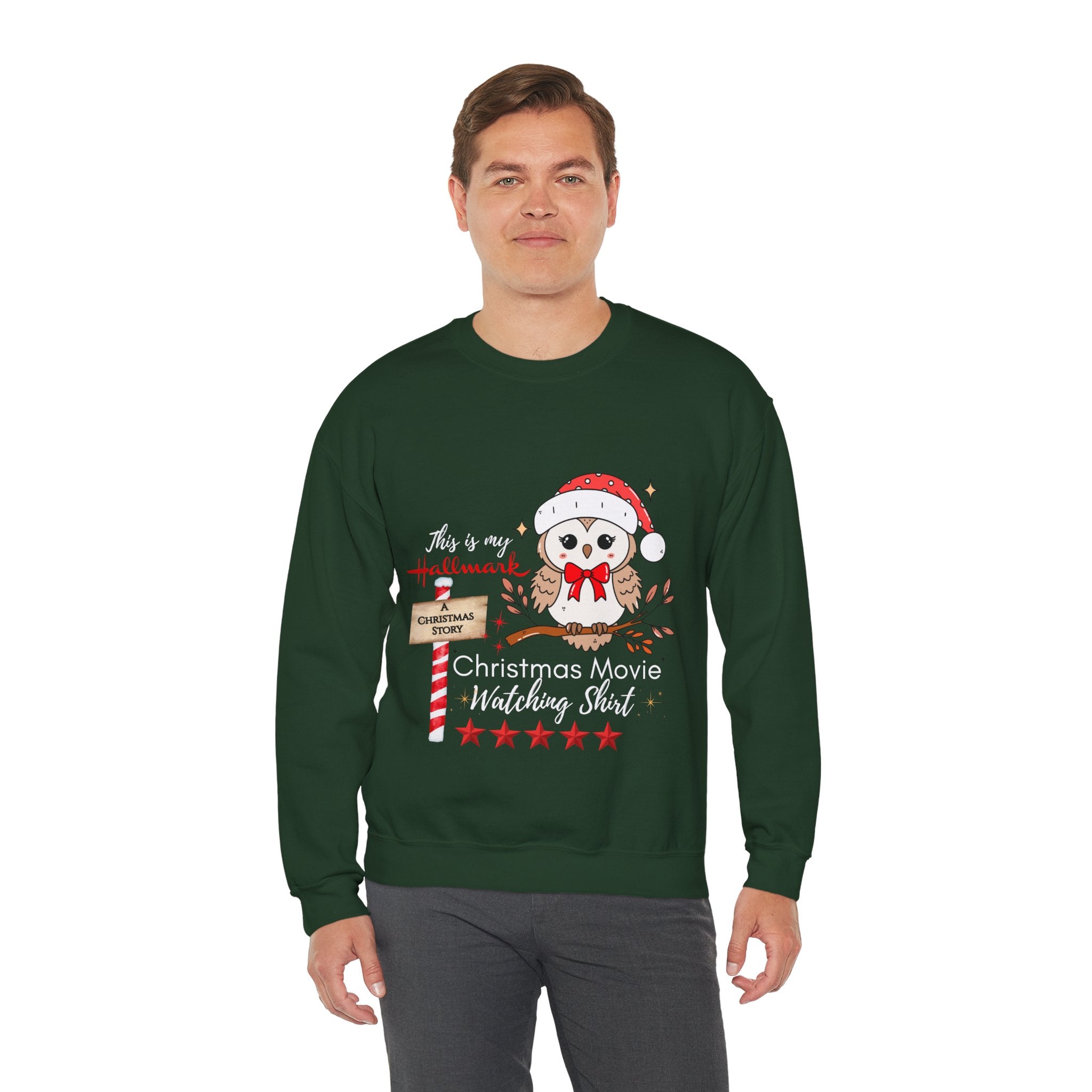 Christmas Movie Watching Unisex Sweatshirt