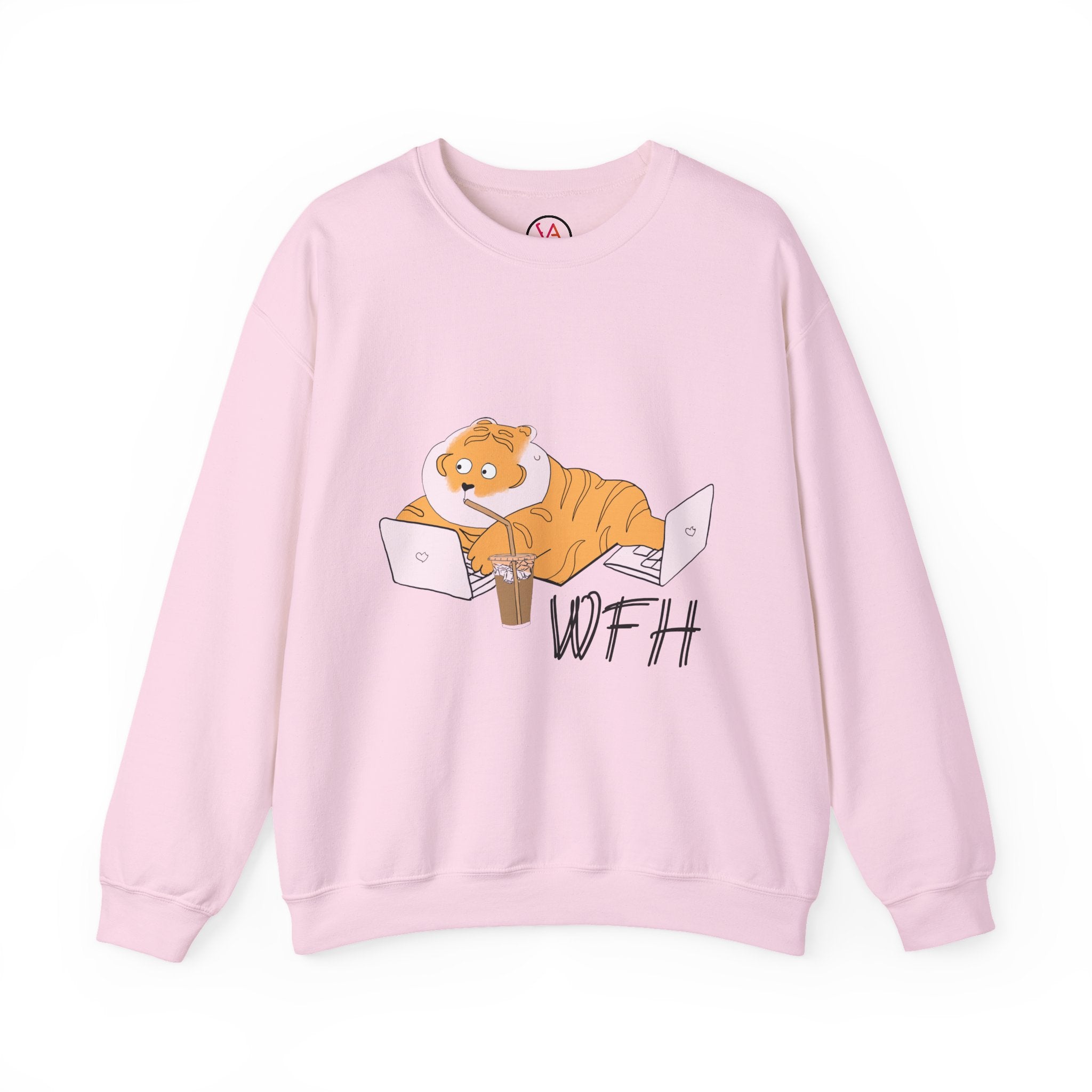 Work From Home Unisex Sweatshirt – Cozy WFH Graphic Print