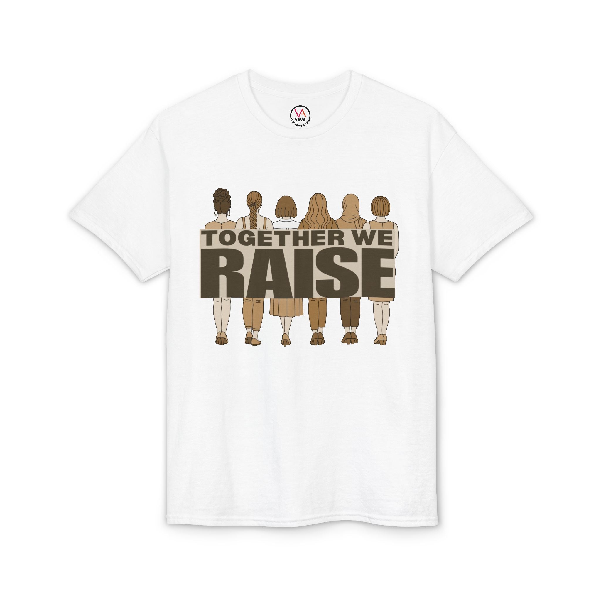 Together We Raise T-Shirt — Community Support Fundraiser Tee