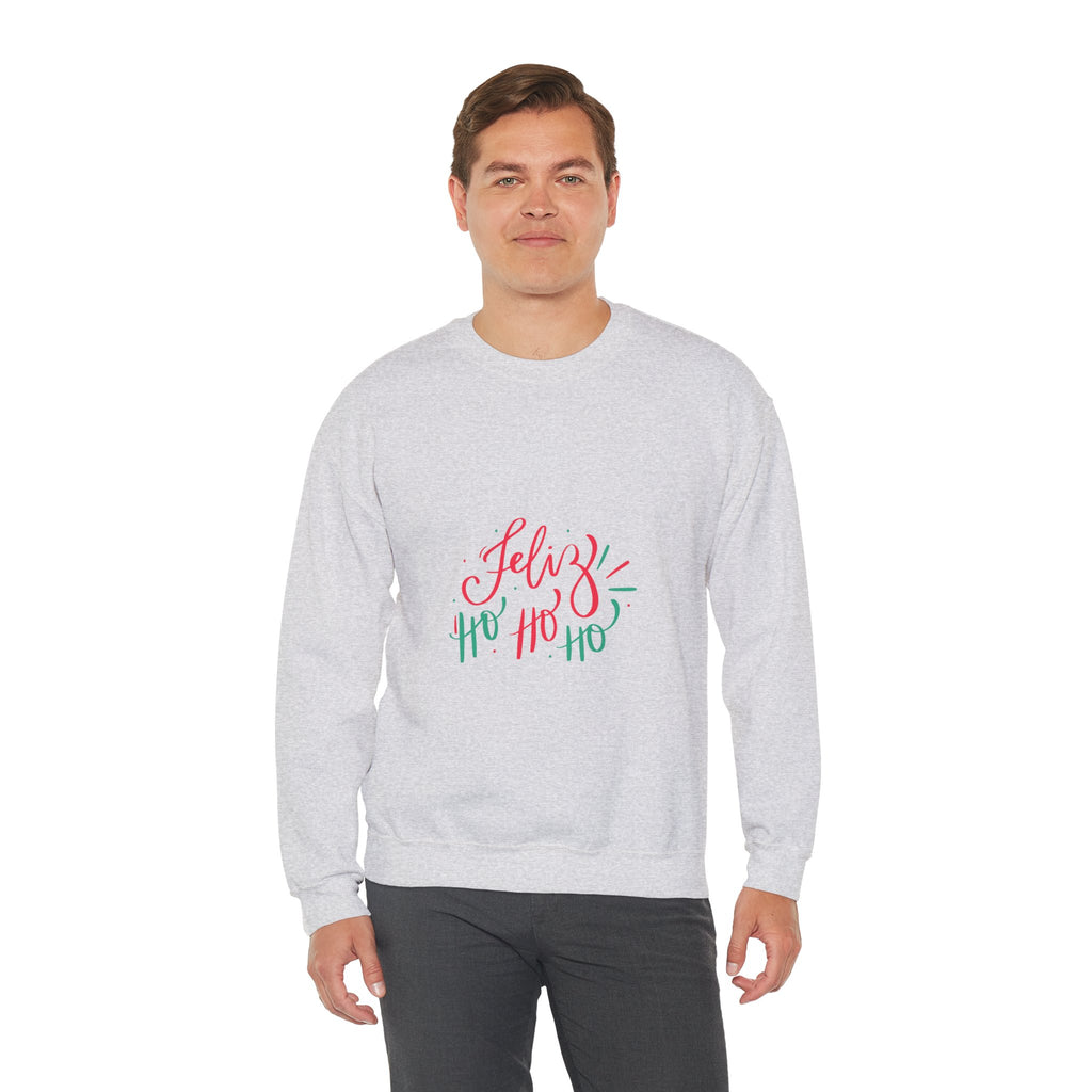 Christmas Ho Ho Ho Crewneck Sweatshirt — Festive Holiday Sweatshirt