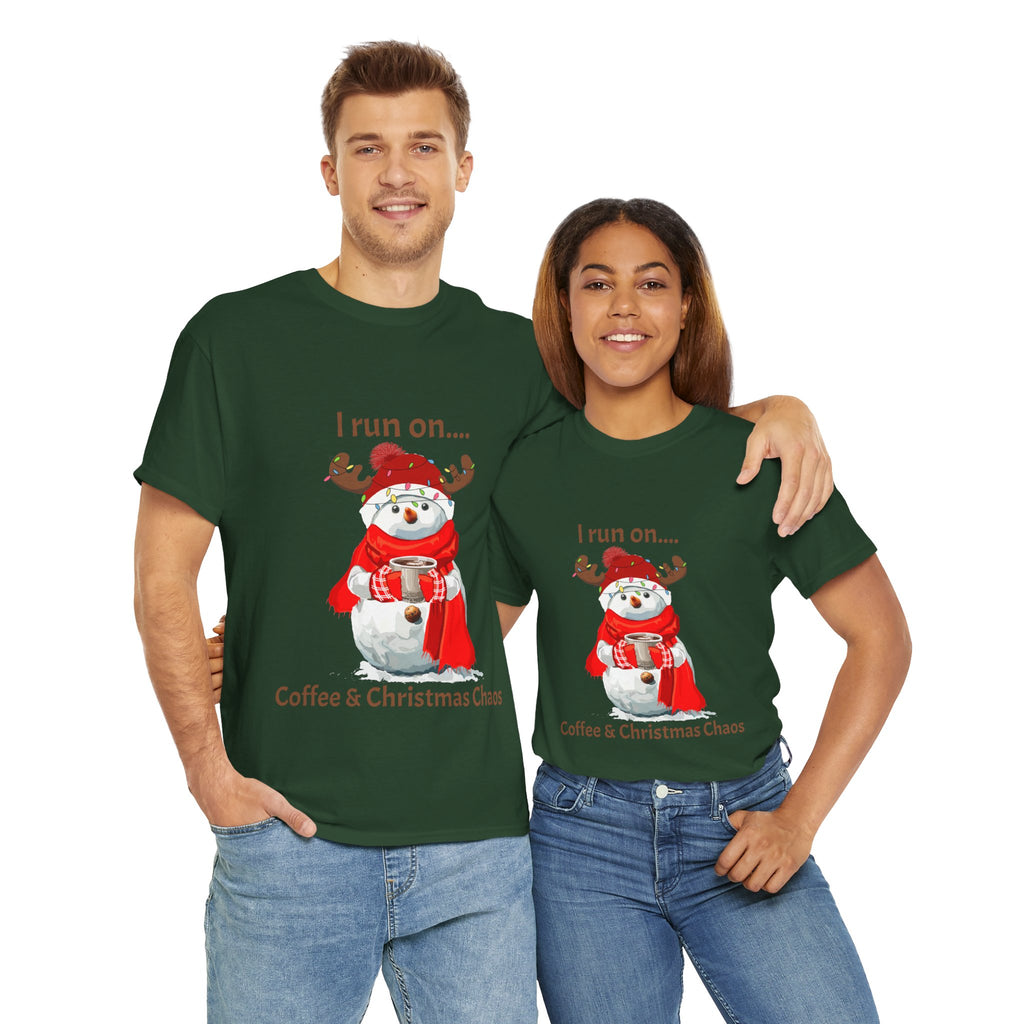 Christmas Snowman Holiday Unisex T-Shirt