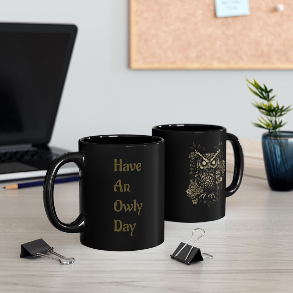 Owl-Themed Mug
