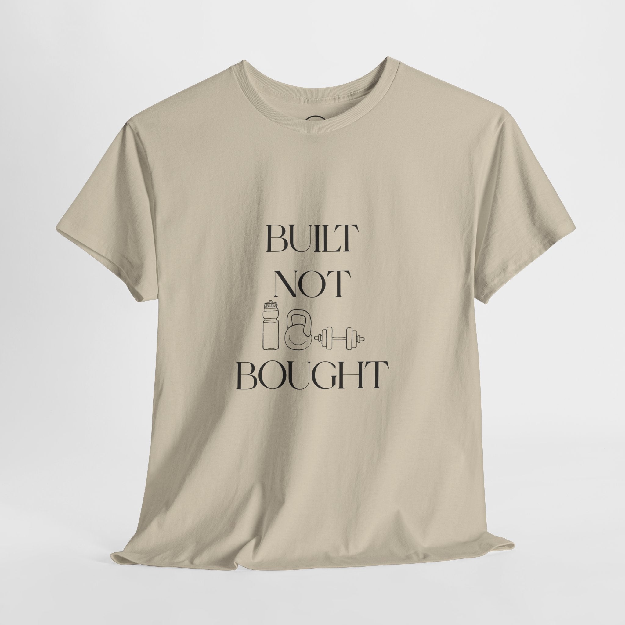 Built Not Bought Unisex – Workout Tee