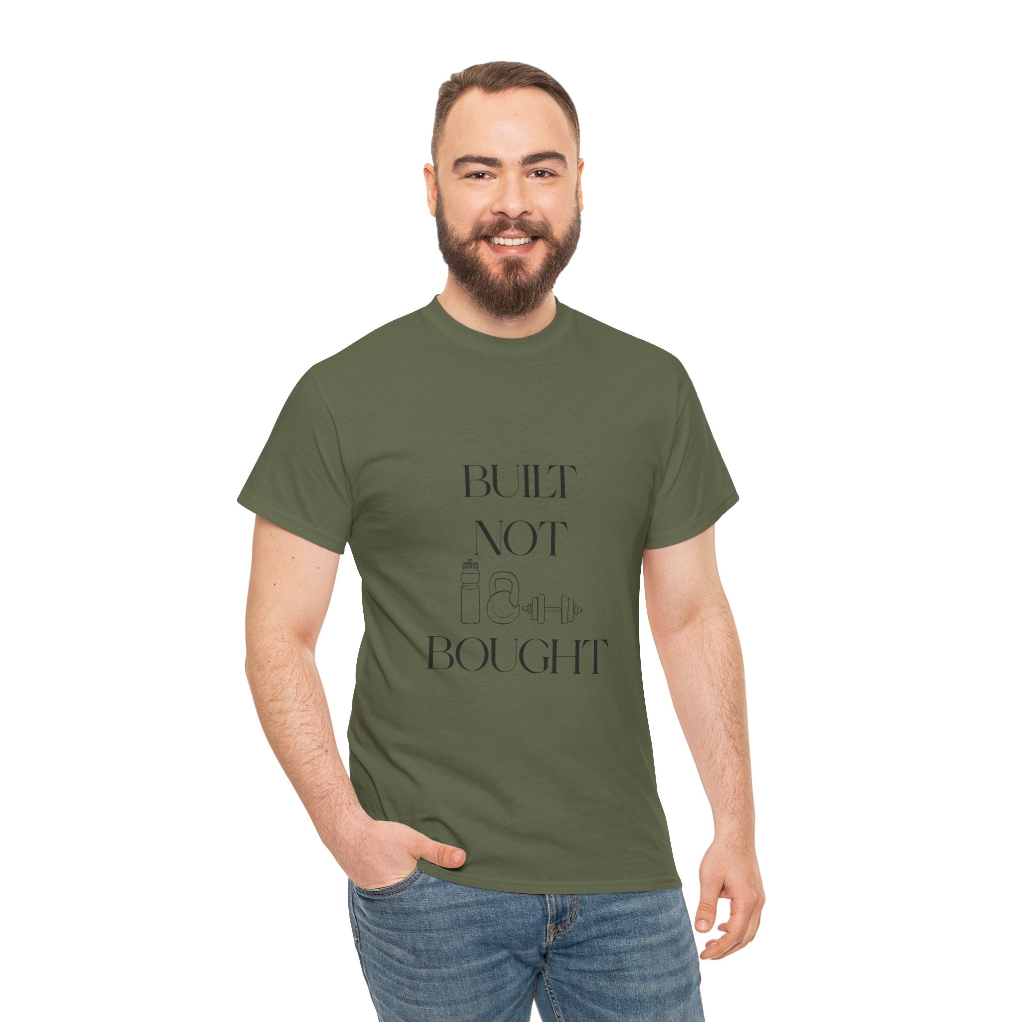 Built Not Bought Unisex – Workout Tee
