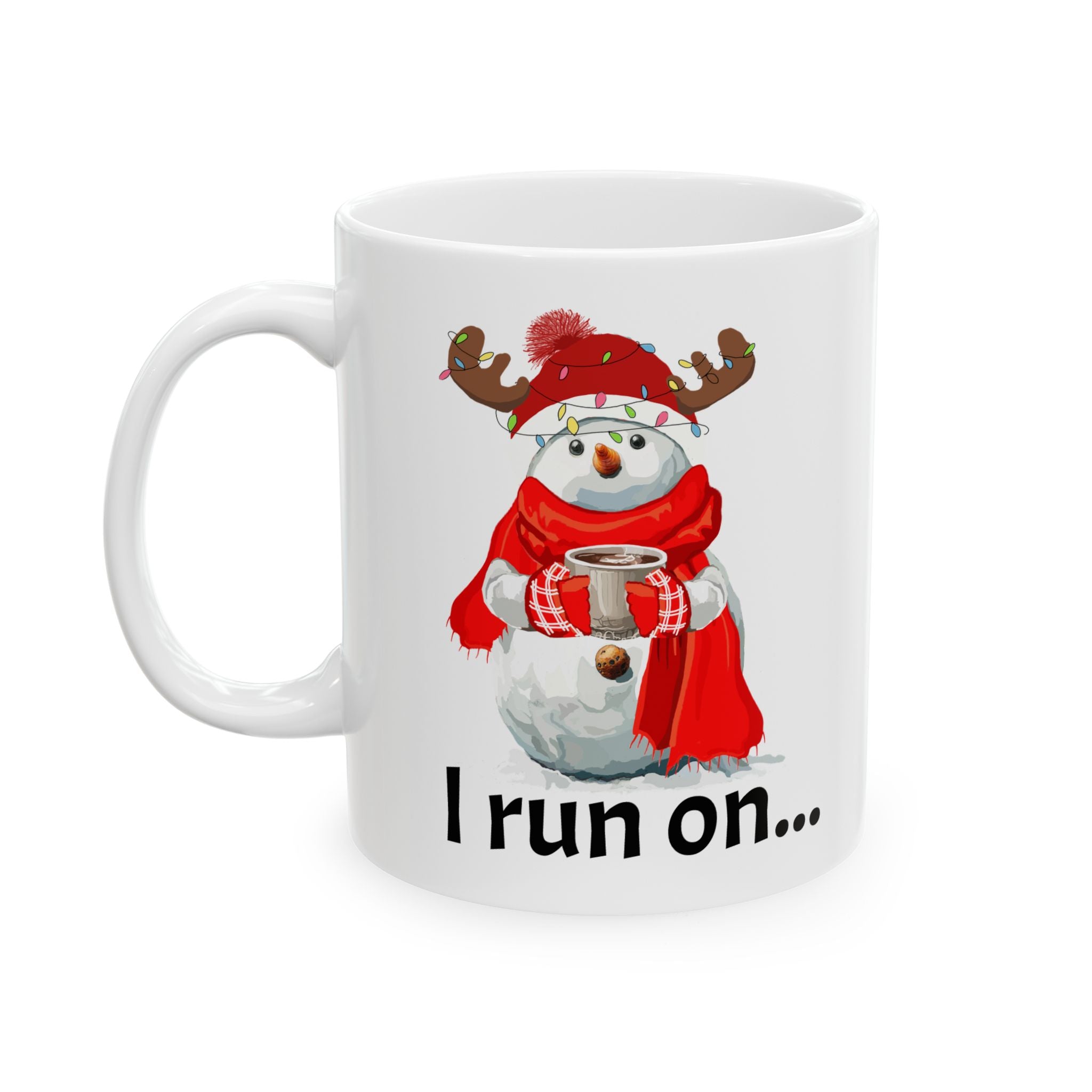 I Run on Coffee & Christmas Chaos - Mug