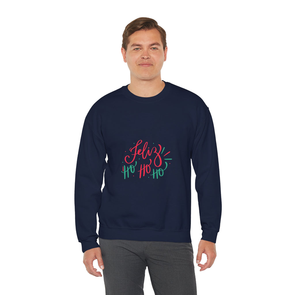 Christmas Ho Ho Ho Crewneck Sweatshirt — Festive Holiday Sweatshirt