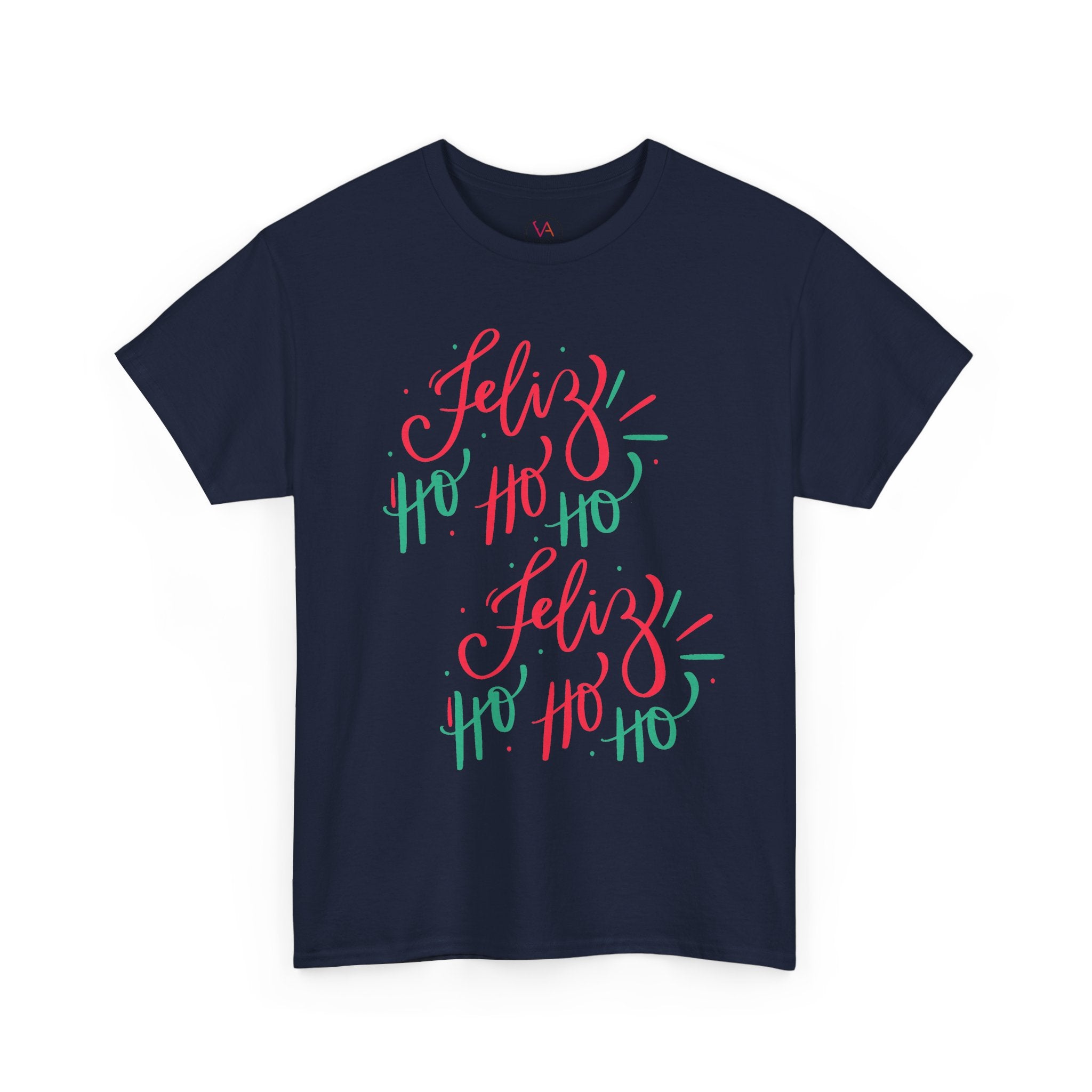 Feliz Ho Ho Ho Christmas T-Shirt – Festive Spanish Holiday Tee