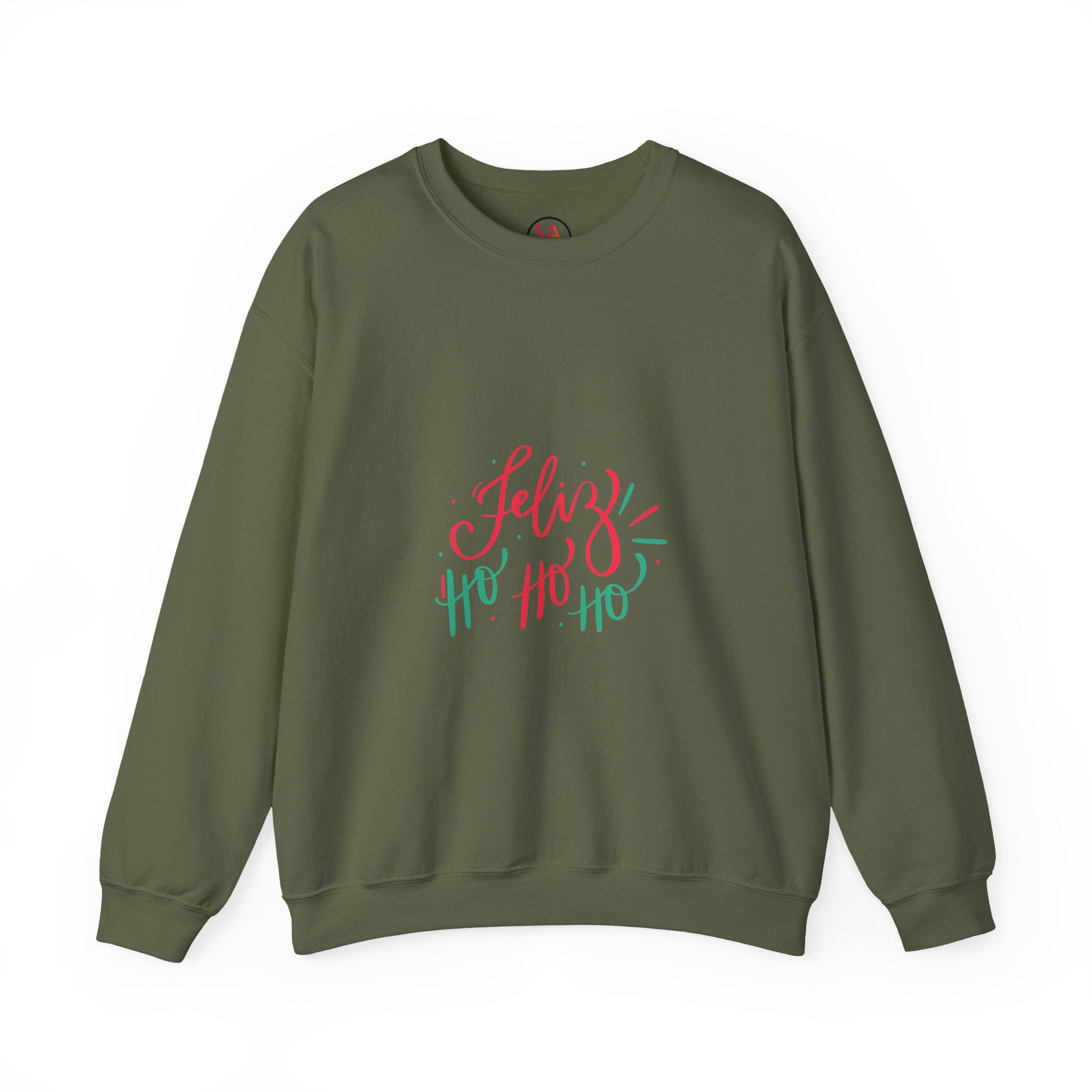 Christmas Ho Ho Ho Crewneck Sweatshirt — Festive Holiday Sweatshirt