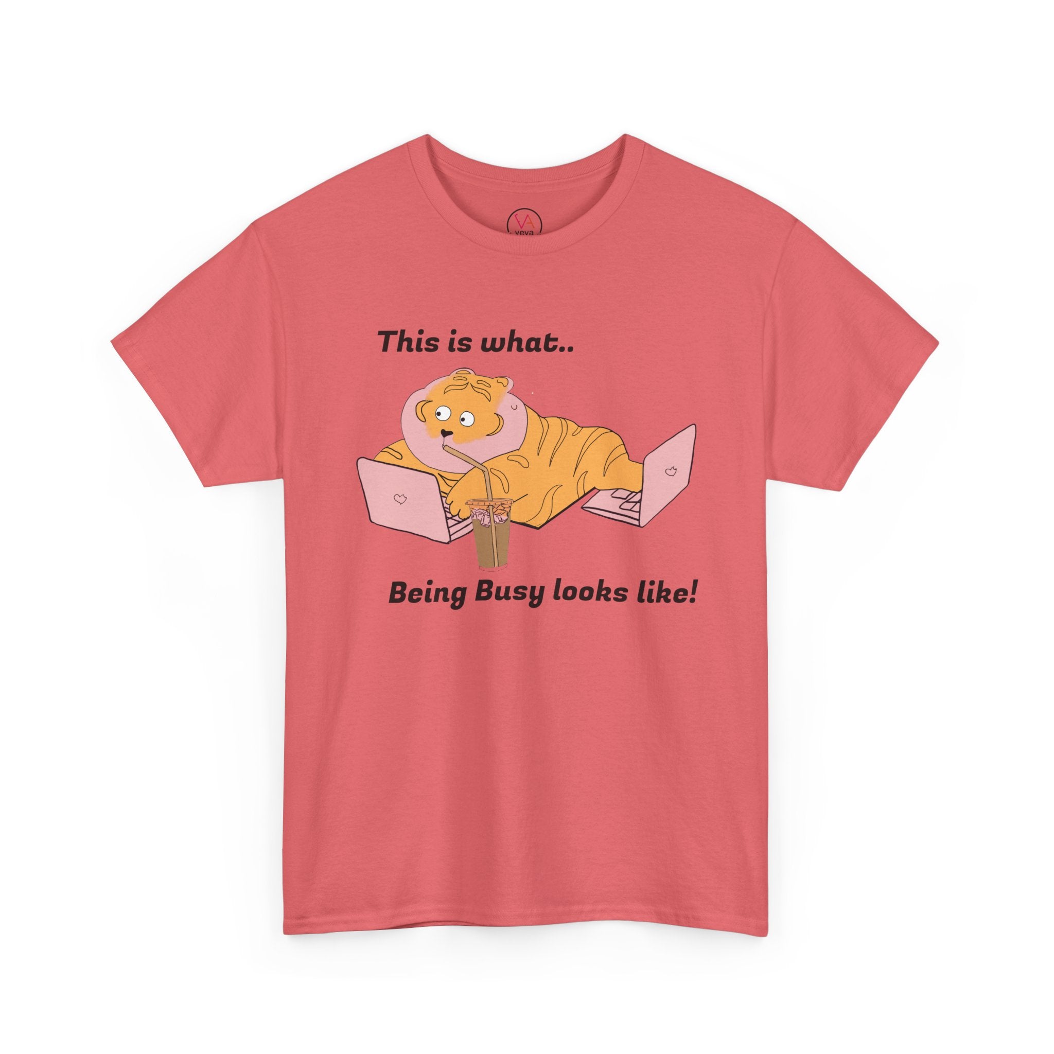 Casual Graphic Cotton Tee — Fun 100% Cotton T-Shirt