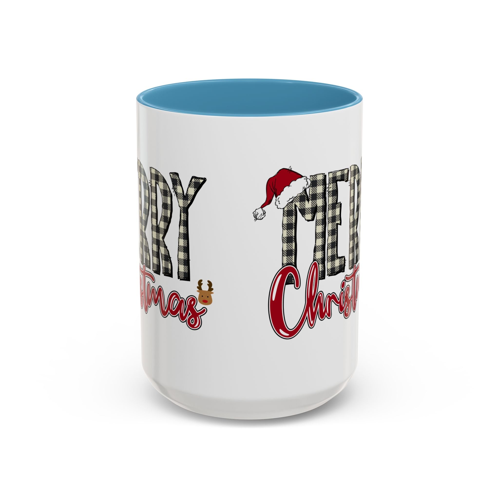 Merry Christmas Plaid Accent Coffee Mug (11/15oz)