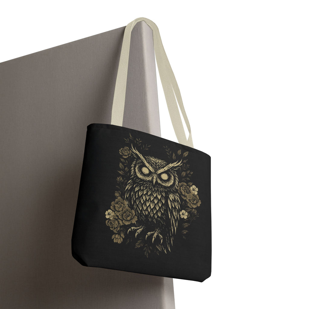 Owl Printed Halloween Tote Bag