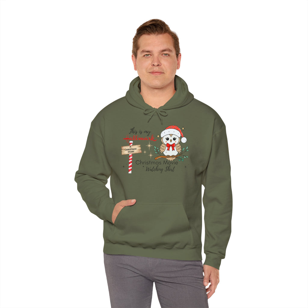 Cozy Christmas Movie Hoodie - Unisex