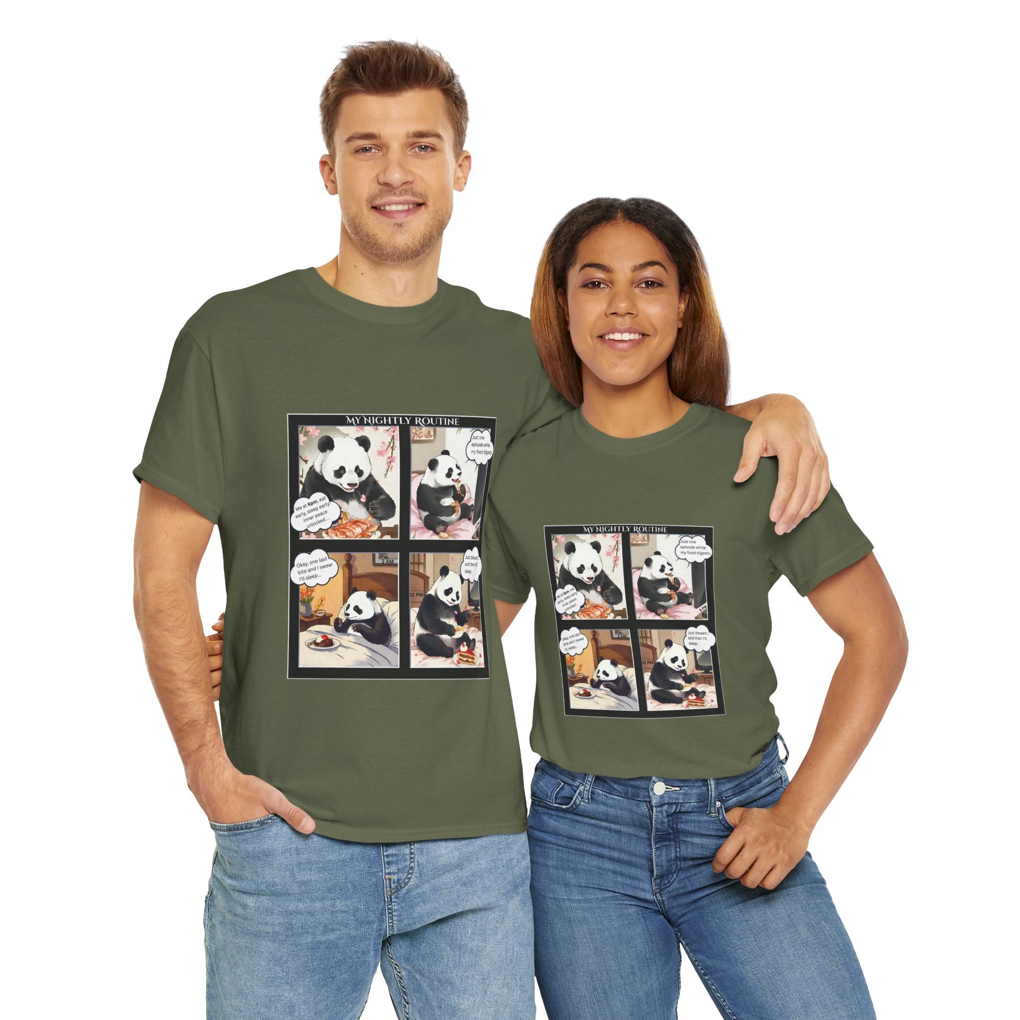 Panda Comic Unisex T-Shirt