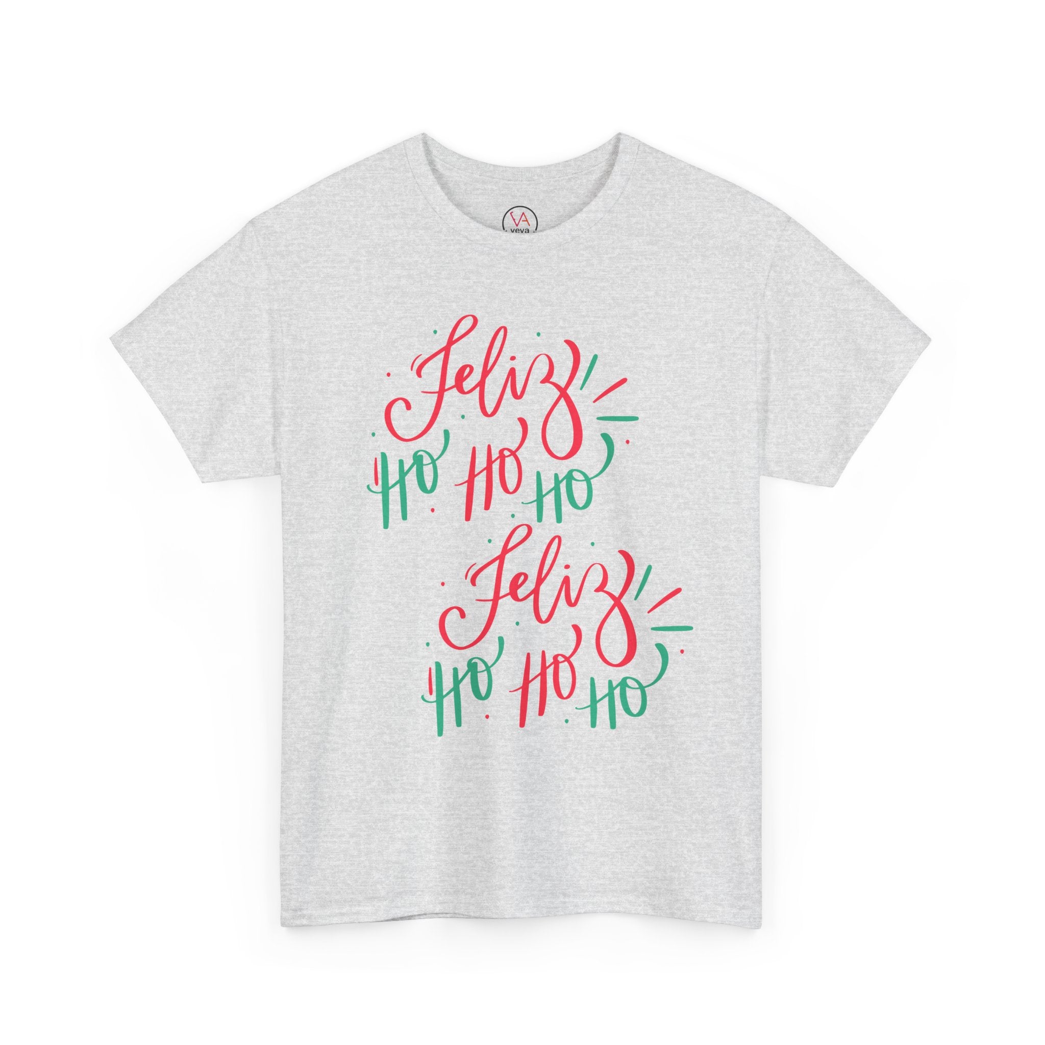 Feliz Ho Ho Ho Christmas T-Shirt – Festive Spanish Holiday Tee