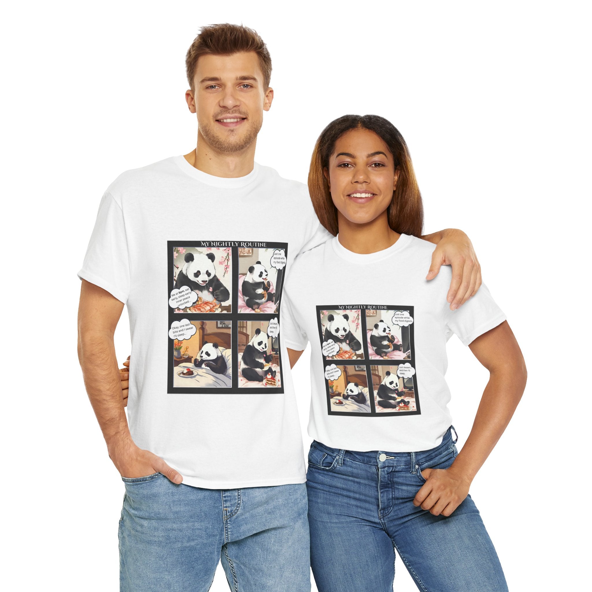 Panda Comic Unisex T-Shirt