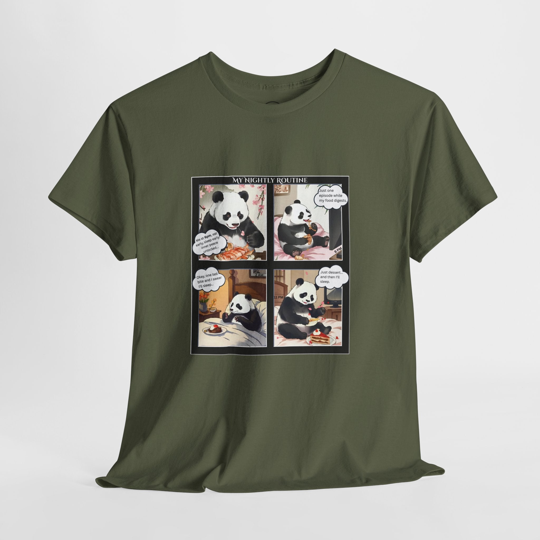 Panda Comic Unisex T-Shirt