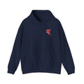 Tiny Heart Chest Patch Hoodie | tiny heart design, valentine doodle