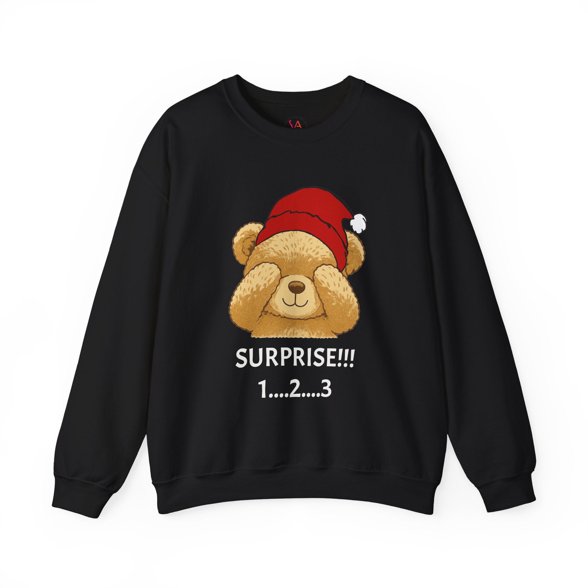 Surprise Bear Christmas Sweatshirt