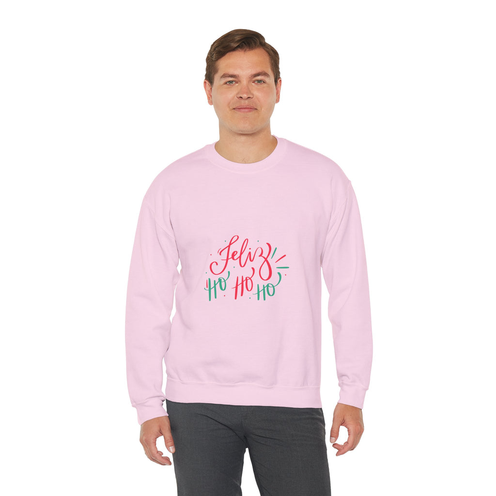 Christmas Ho Ho Ho Crewneck Sweatshirt — Festive Holiday Sweatshirt