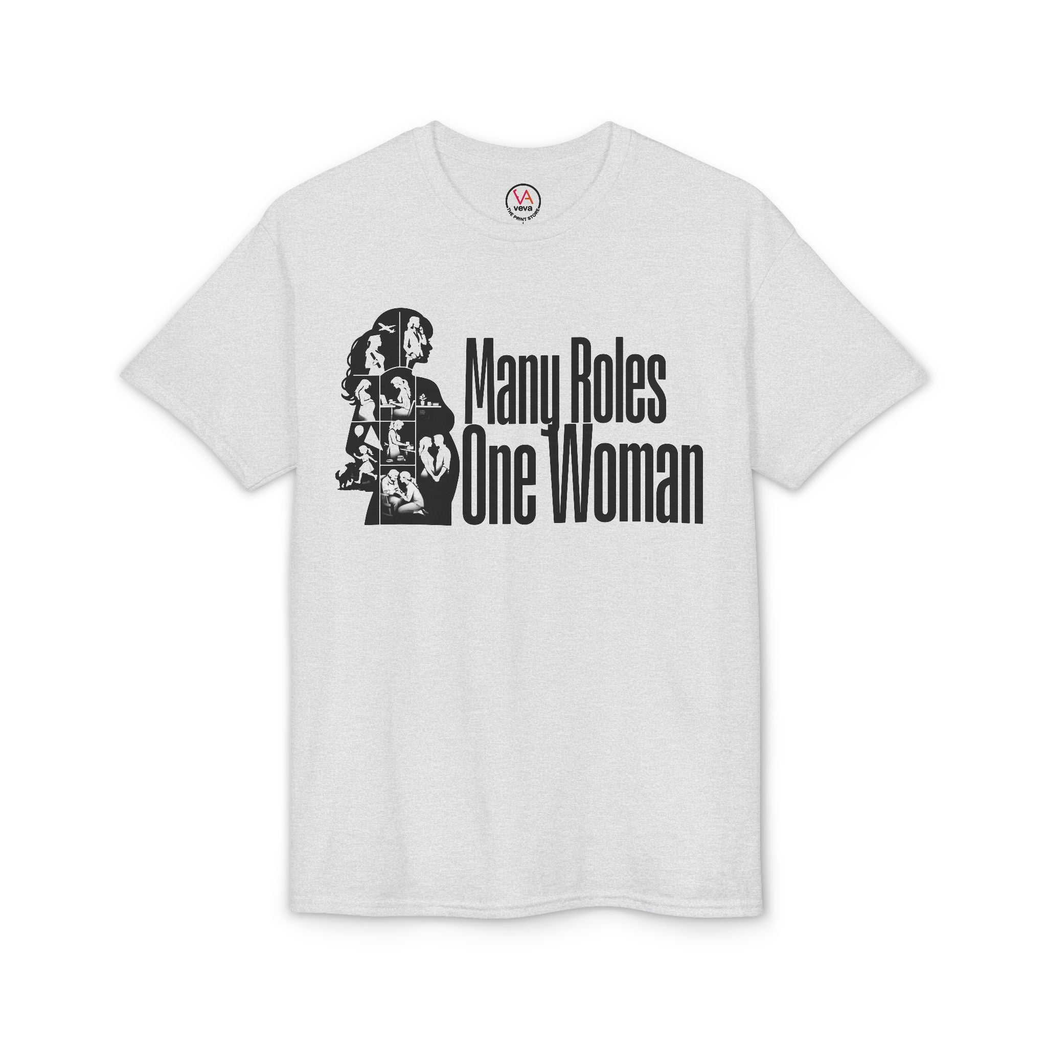 Many Roles, One Woman T-Shirt — Women's Multitasker Pride Tee