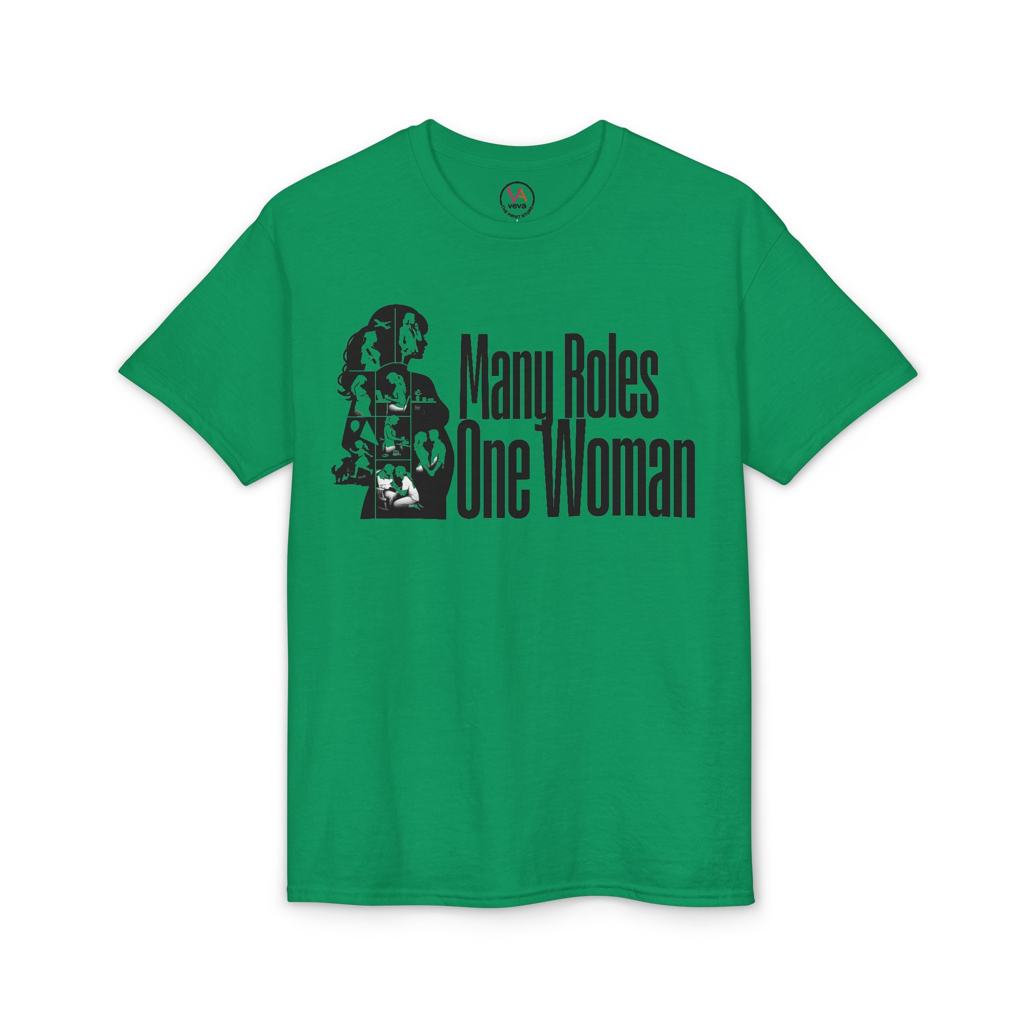 Many Roles, One Woman T-Shirt — Women's Multitasker Pride Tee