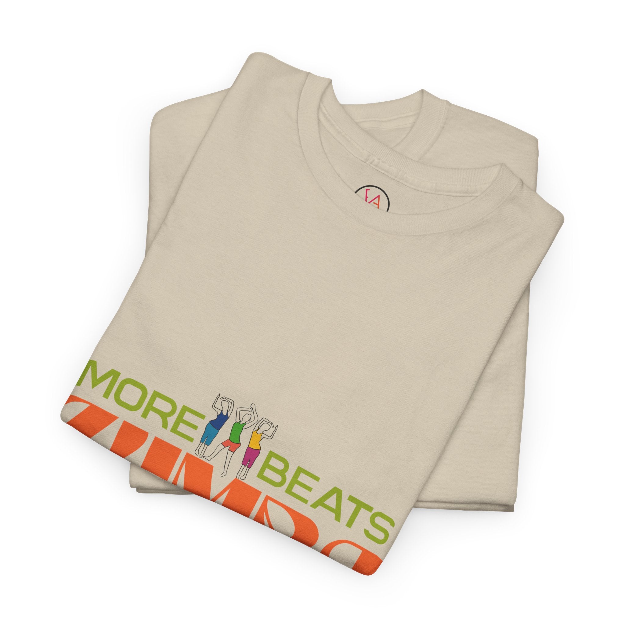 Zumba Tee "More Beats Less Burpees" — Dance Fitness Workout Unisex T-Shirt