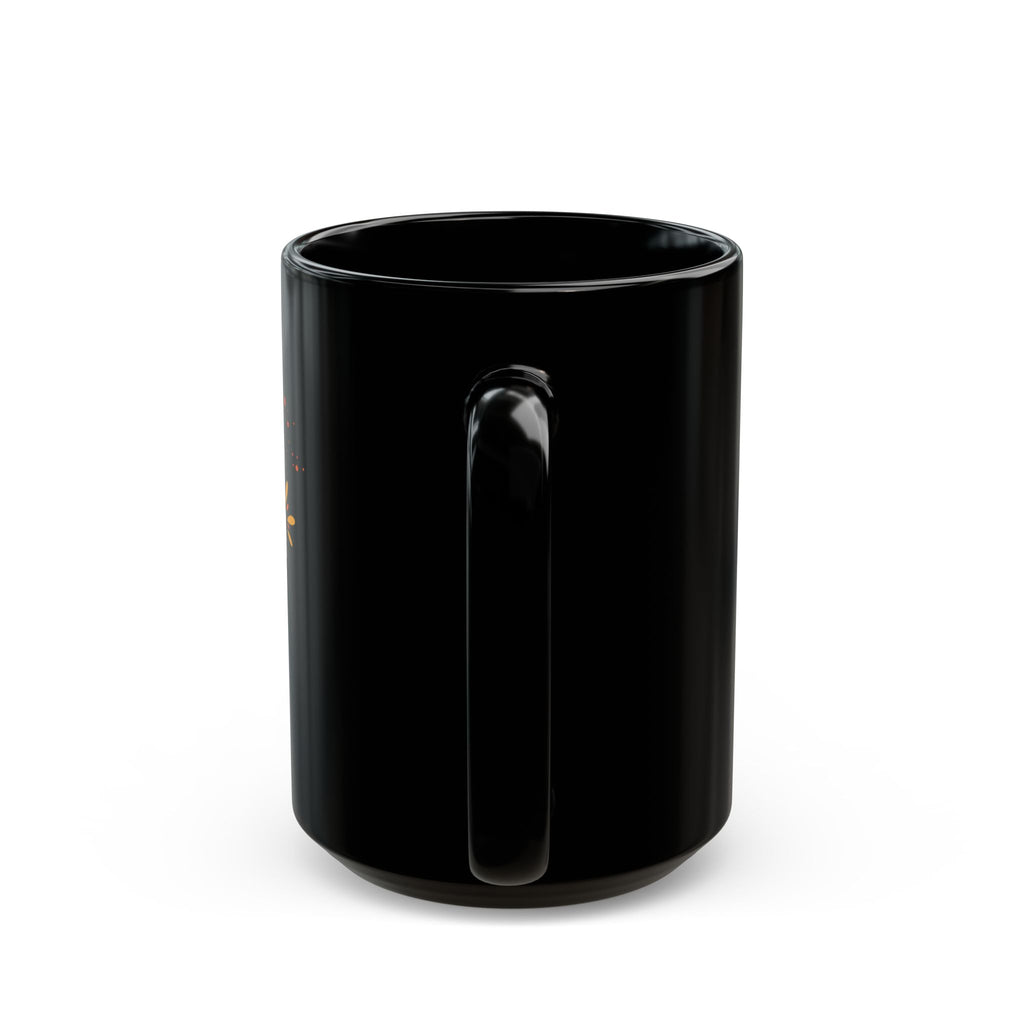 Coffee Day Black Mug