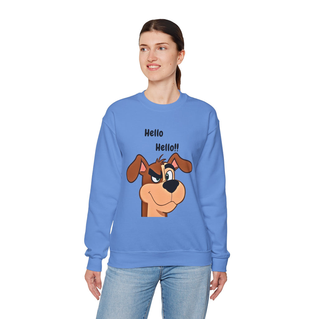 Funny Dog Graphic Crewneck Sweatshirt | Unisex