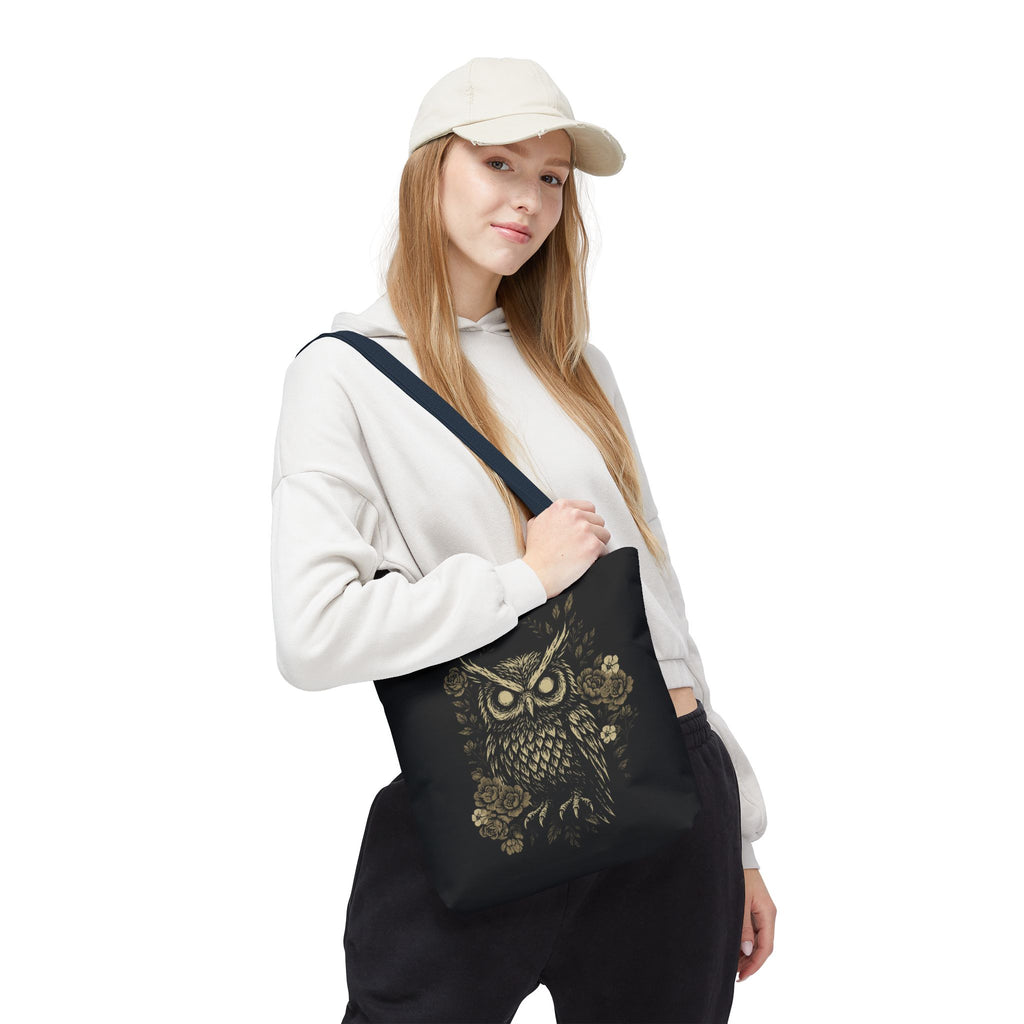 Owl Printed Halloween Tote Bag