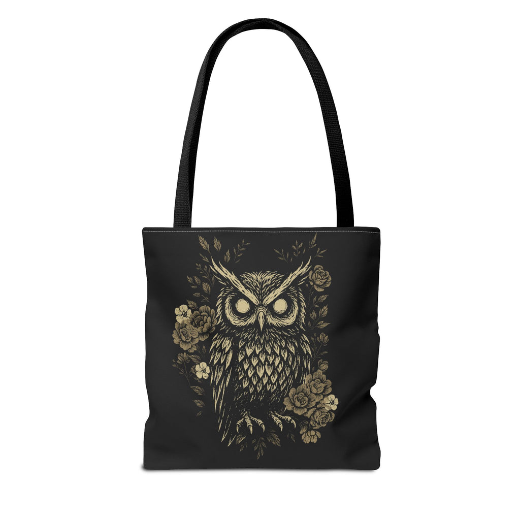 Owl Printed Halloween Tote Bag