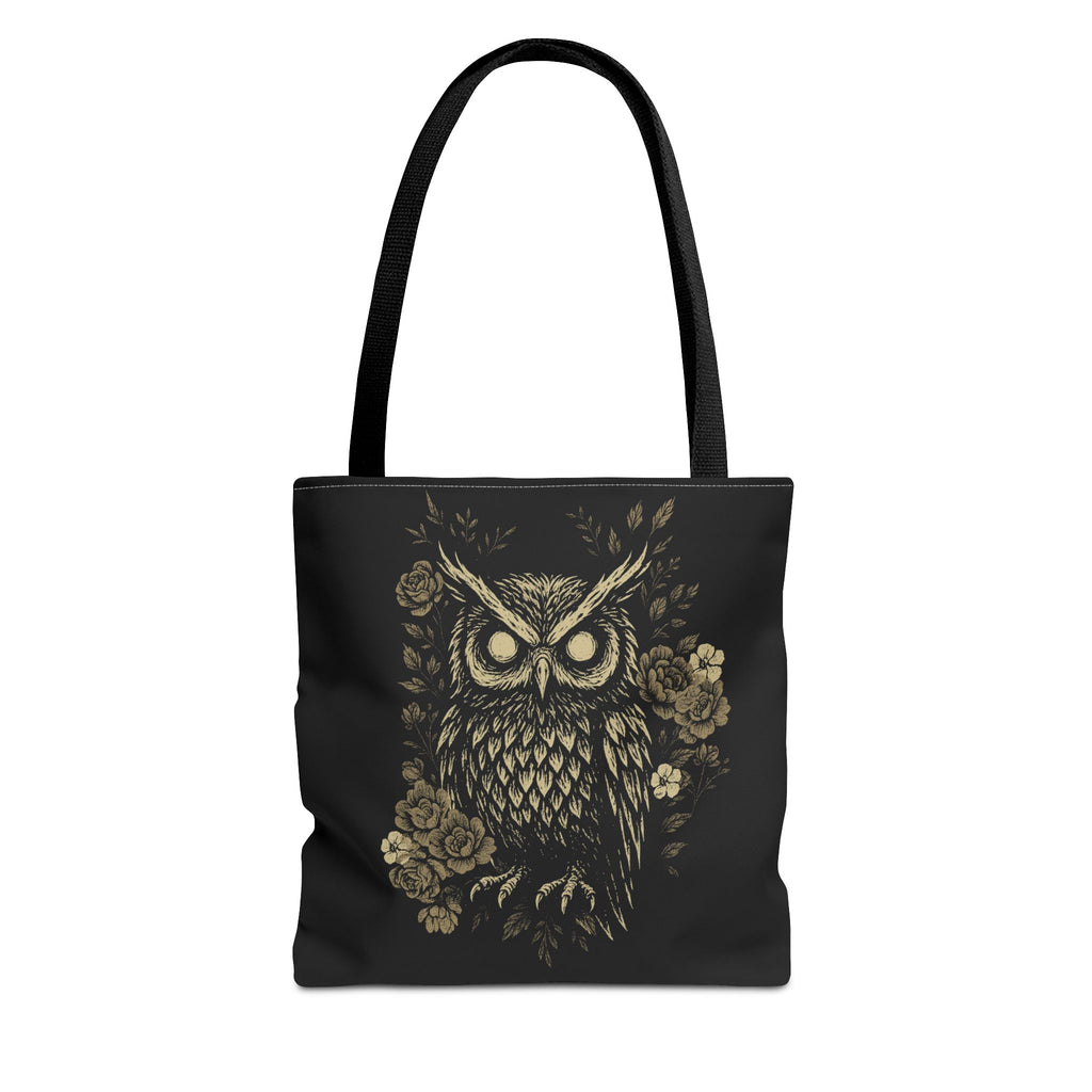 Owl Printed Halloween Tote Bag