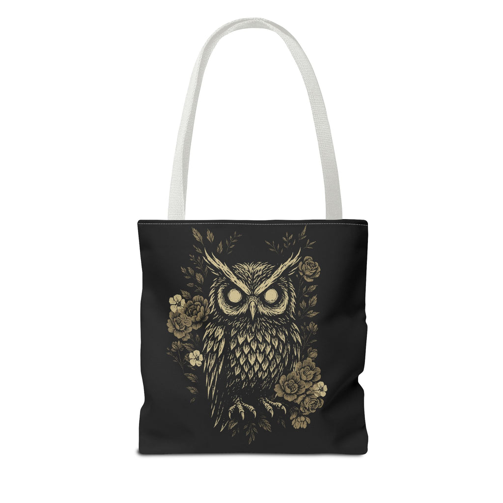 Owl Printed Halloween Tote Bag