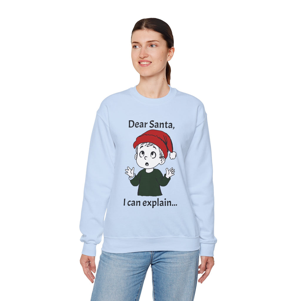 Innocent Until Christmas – Santa Letter Sweater