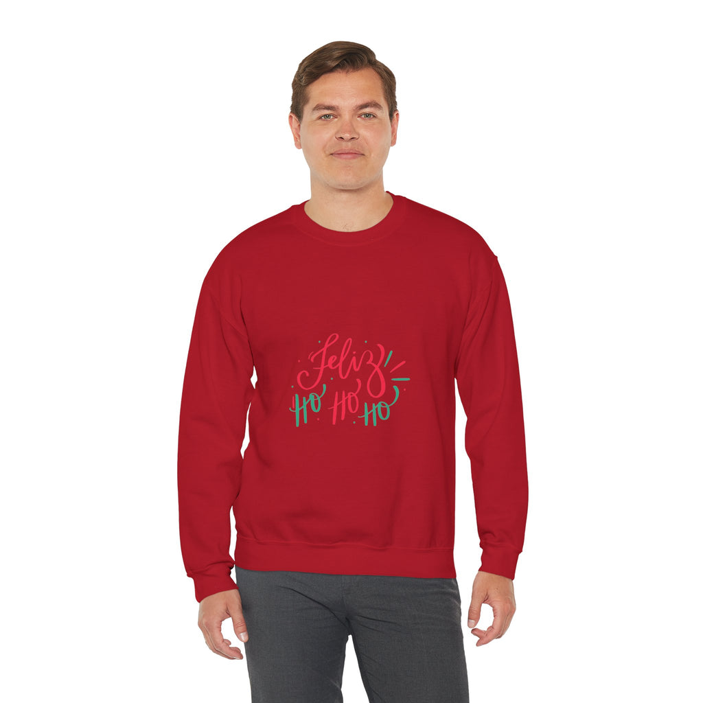Christmas Ho Ho Ho Crewneck Sweatshirt — Festive Holiday Sweatshirt
