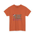 Merry Christmas Plaid Tee — Festive Santa Hat Holiday T‑Shirt