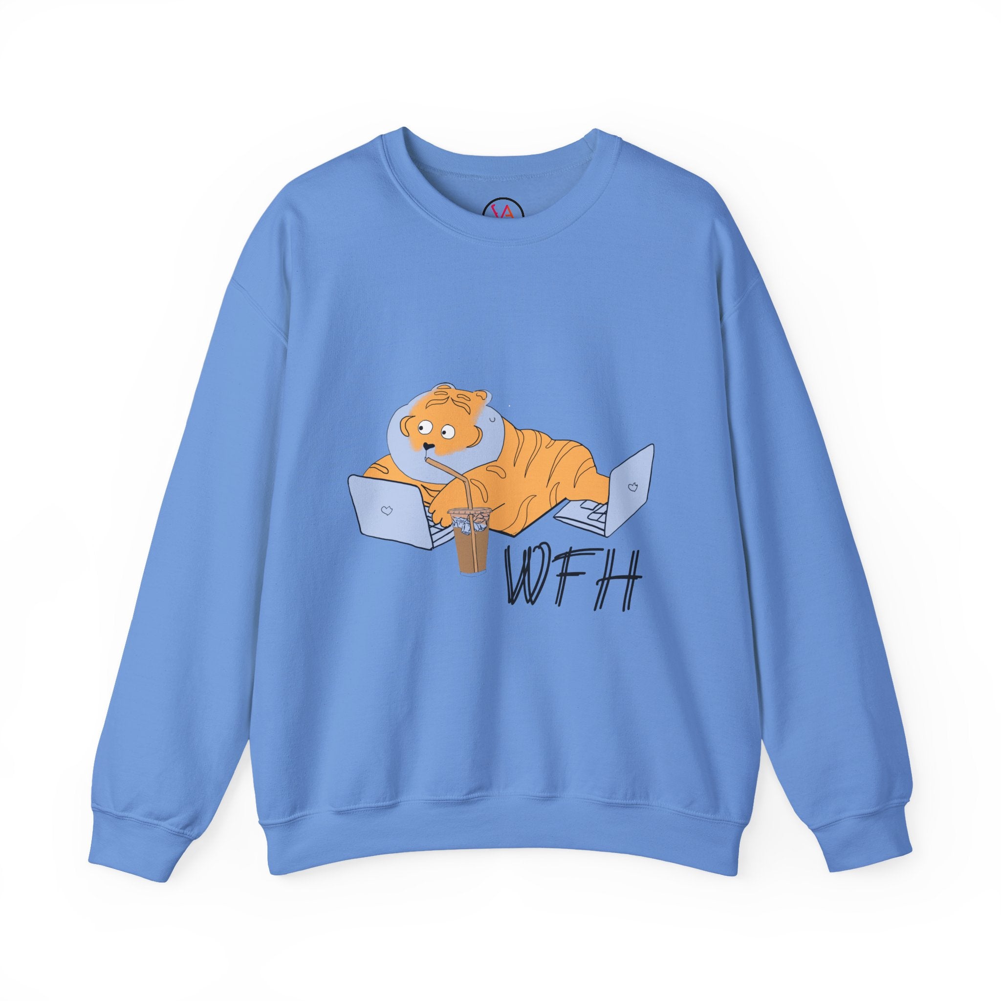 Work From Home Unisex Sweatshirt – Cozy WFH Graphic Print