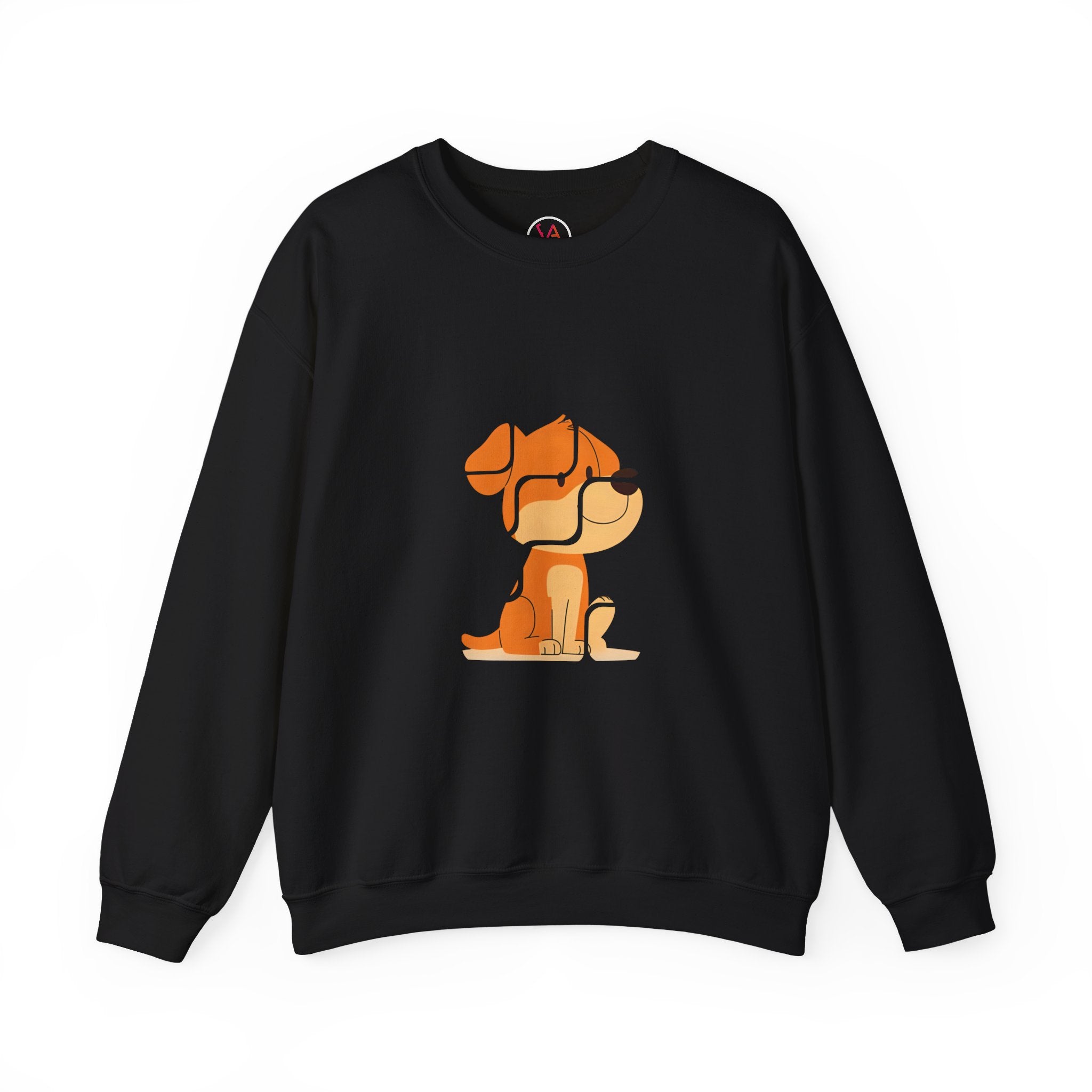 Cute Retro Dog Crewneck Unisex Sweatshirt