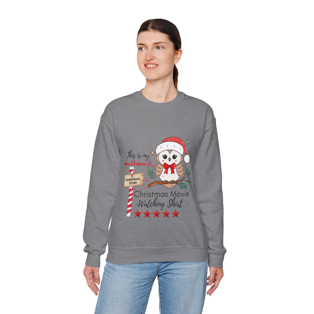 Christmas Movie Watching Unisex Sweatshirt