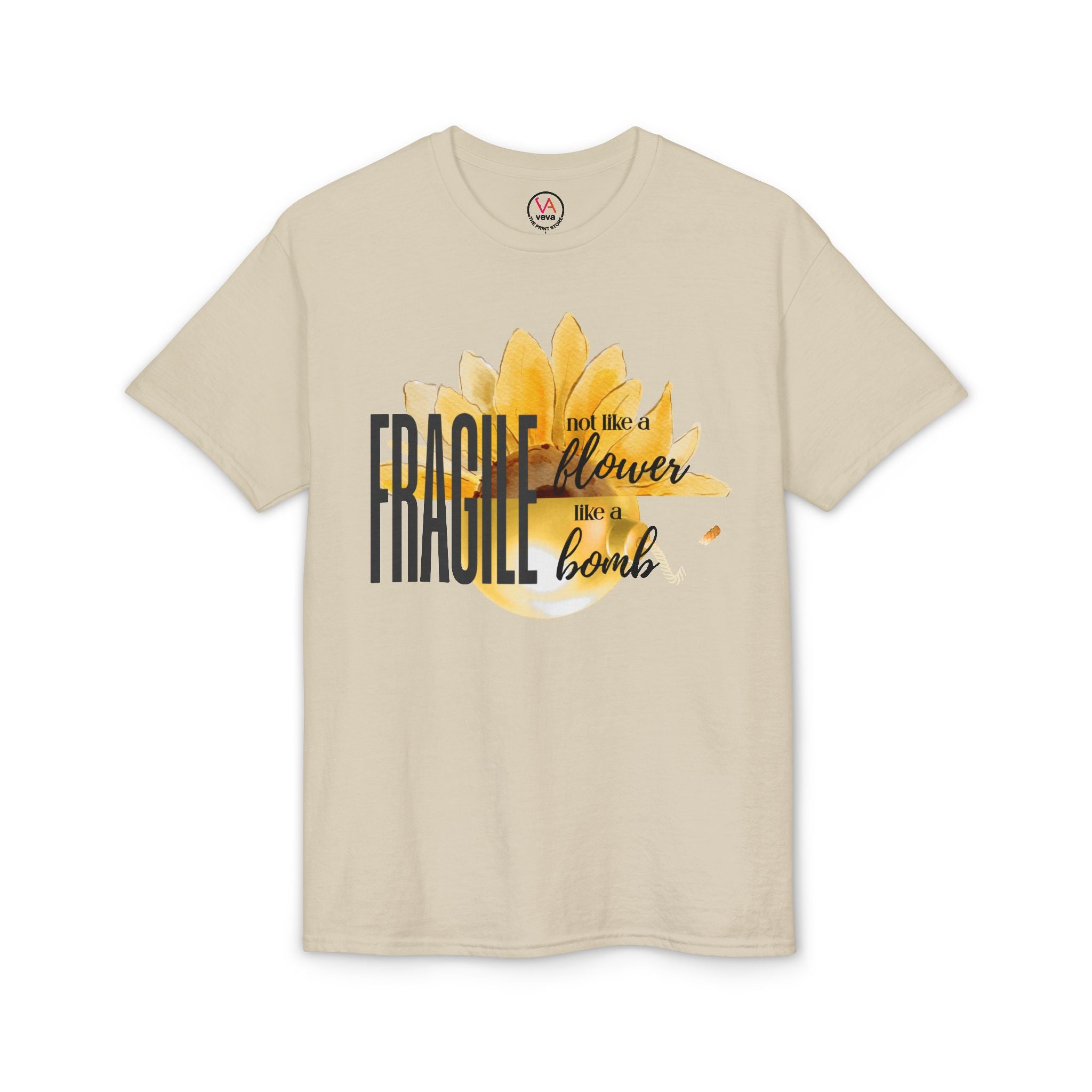 Fragile — Not Like a Flower, Like a Bomb T-Shirt