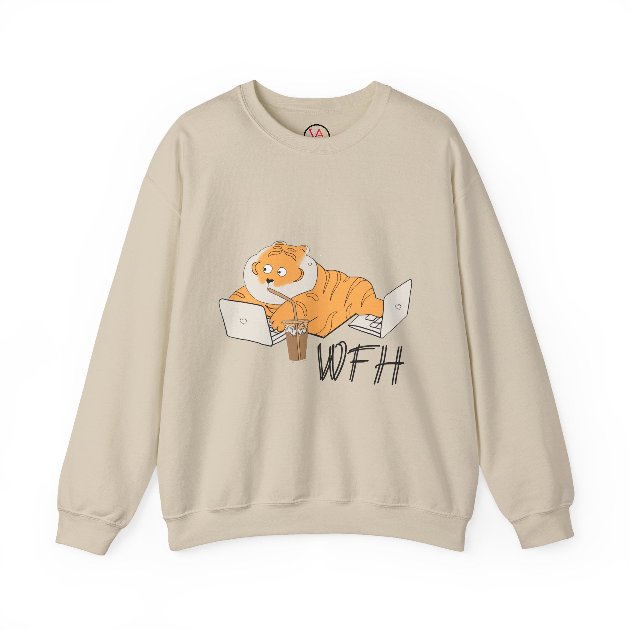 Work From Home Unisex Sweatshirt – Cozy WFH Graphic Print