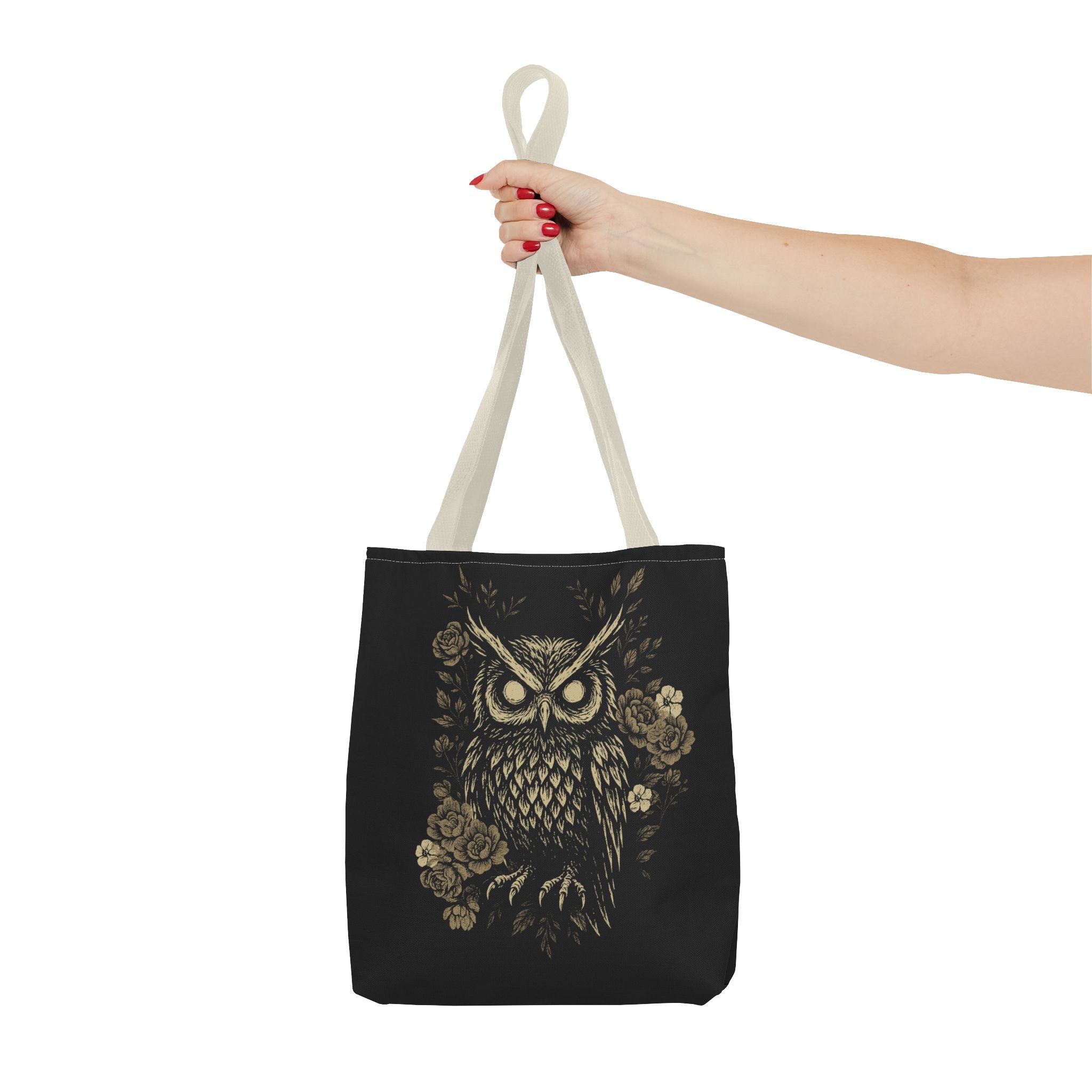 Owl Printed Halloween Tote Bag