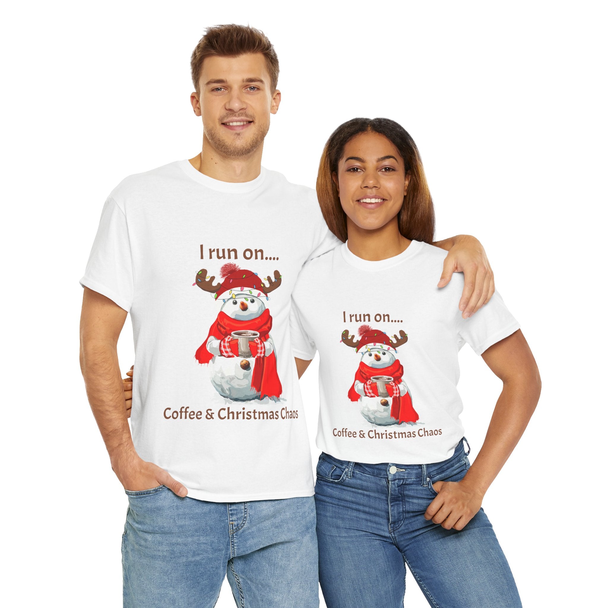 Christmas Snowman Holiday Unisex T-Shirt