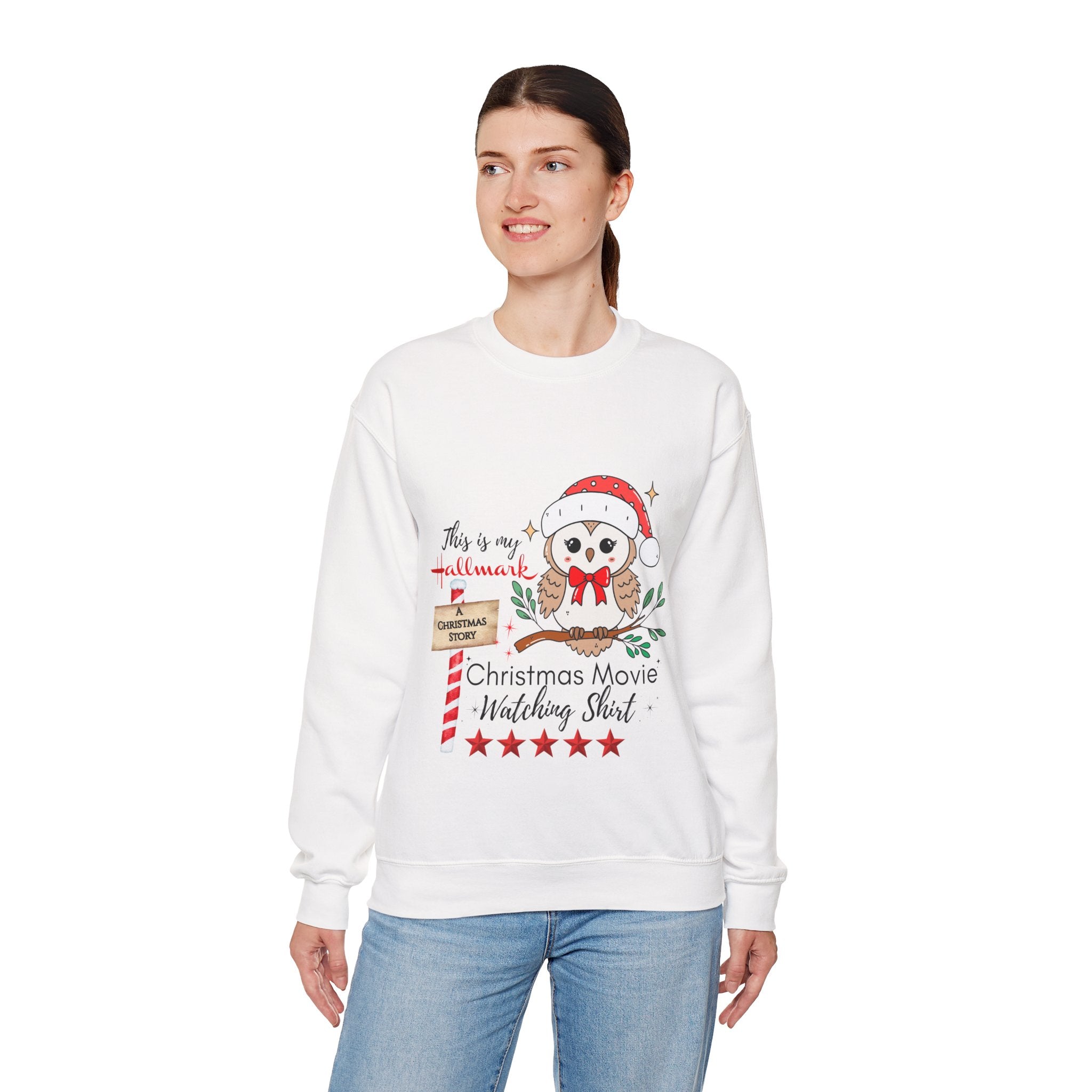 Christmas Movie Watching Unisex Sweatshirt