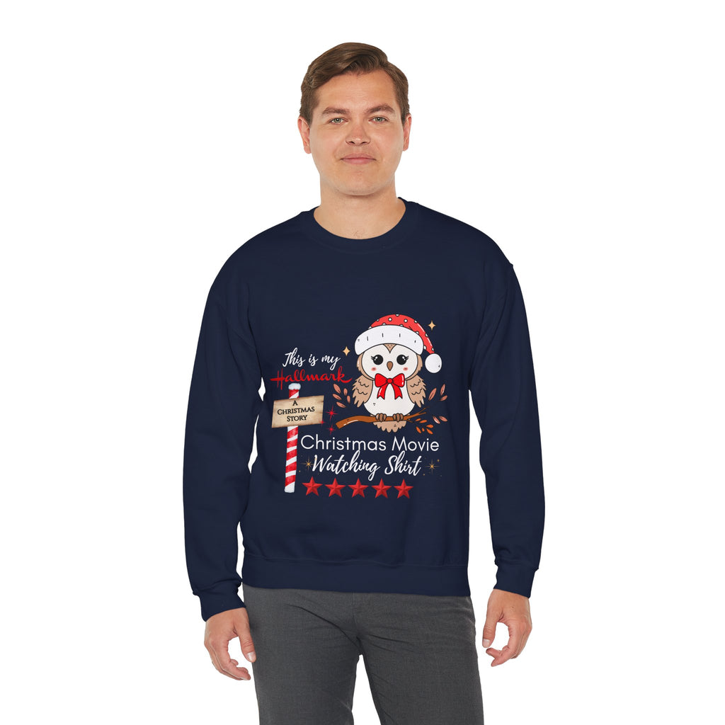Christmas Movie Watching Unisex Sweatshirt