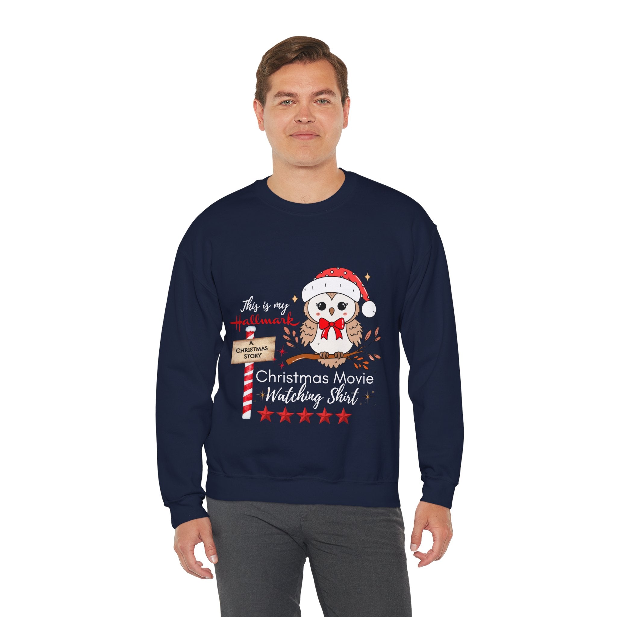 Christmas Movie Watching Unisex Sweatshirt