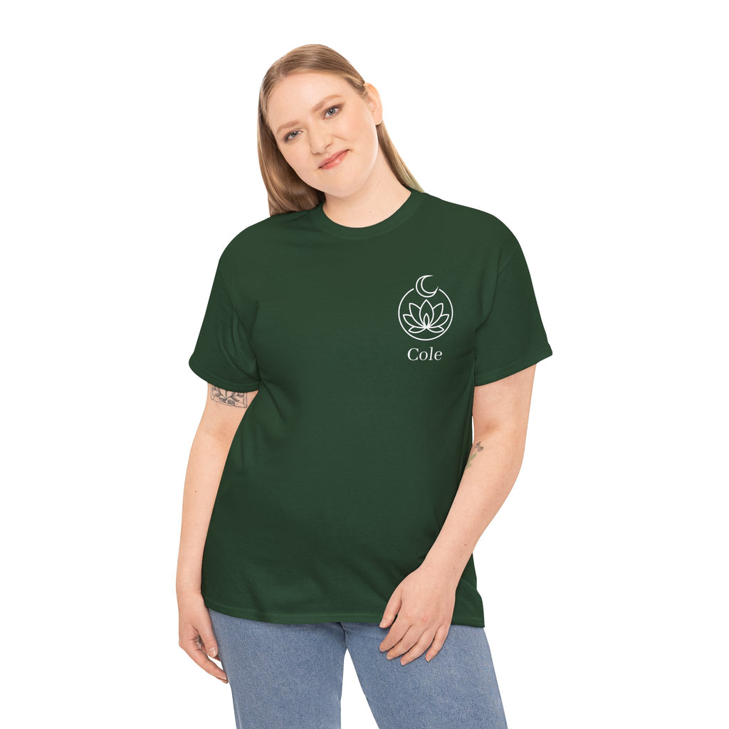 Sacred Salon & Spa - Forest Green - RoundNeck - Design4