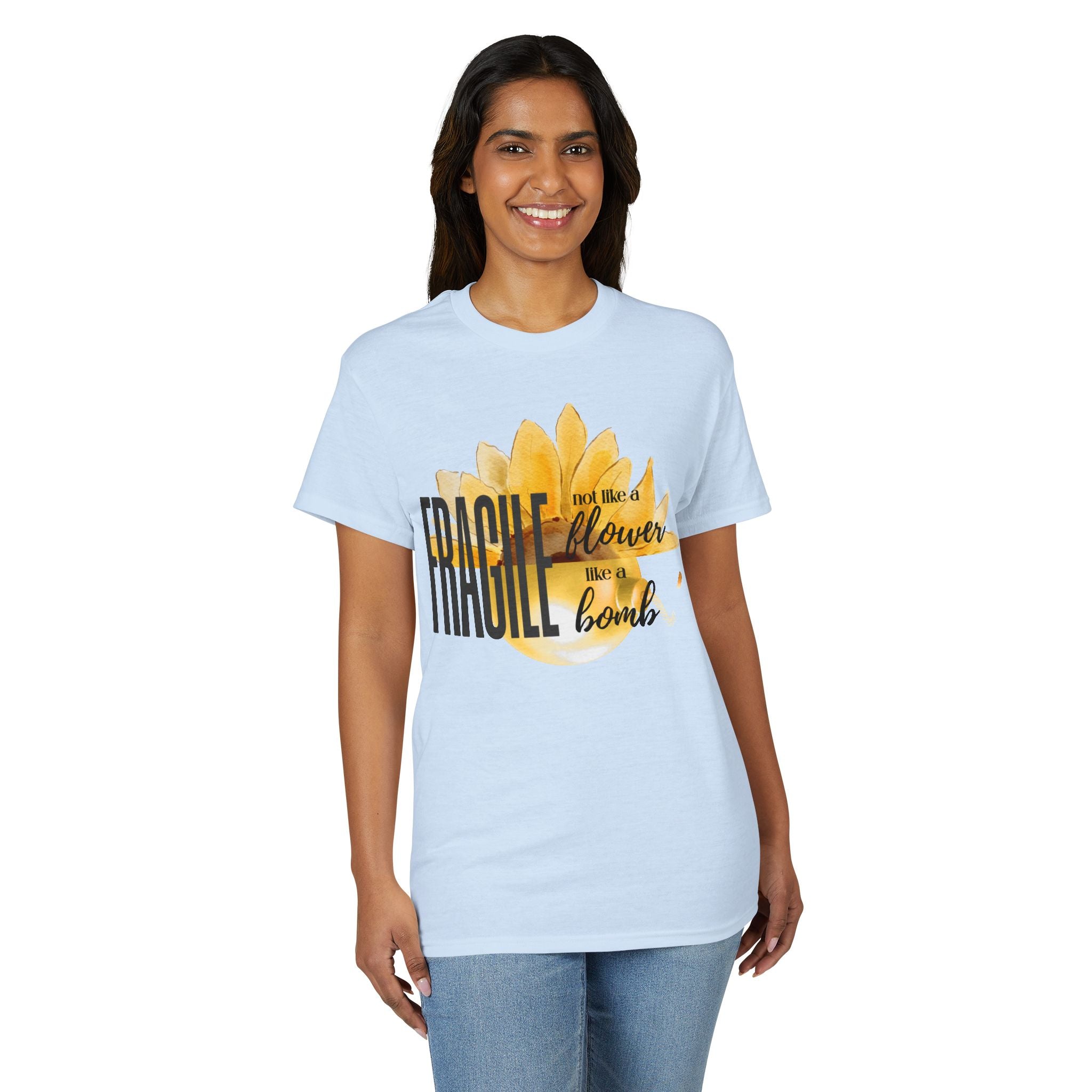 Fragile — Not Like a Flower, Like a Bomb T-Shirt