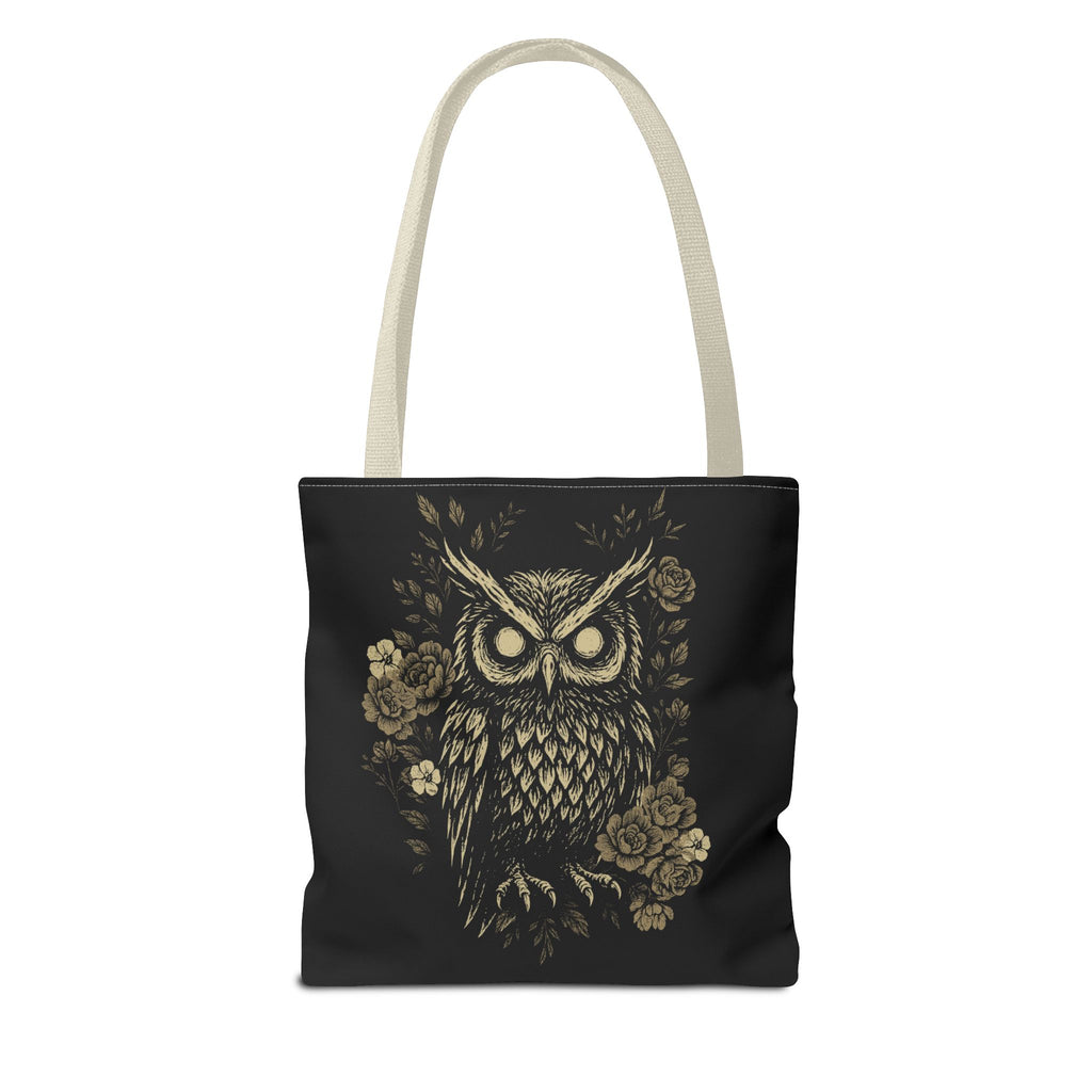 Owl Printed Halloween Tote Bag